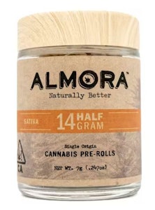 Almora - Sour Tangie PreRoll 14 Pack - 7g