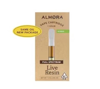 Almora - 100% Live Resin Do-Si-Dos 1g Cartridge