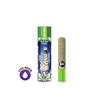 Jeeter - Blue Razz Baby Cannon Infused Preroll 1.3g