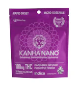 Kanha - Nano Passionfruit Gummies Indica 100mg