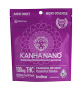 Kanha - Nano Passionfruit Gummies Indica 100mg