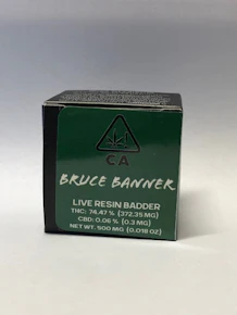 Moxie - 7 Leaves Bruce Banner Live Resin Badder .5g
