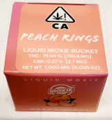 Moxie - Peach Rings Liquid Moxie Buckets 1g