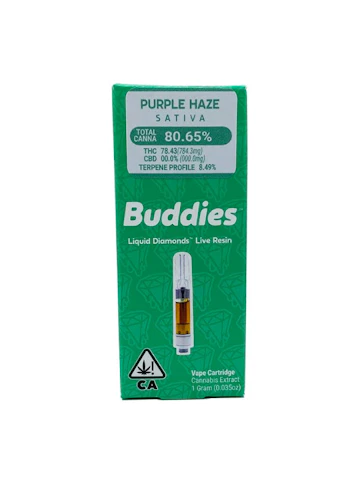 Buddies - Buddies - Purple Haze Live Resin Liquid Diamonds 1g