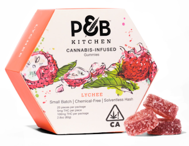 Papa & Barkley - Lychee Hash Infused Kitchen Gummies 100mg