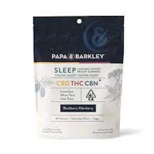 Papa & Barkley - Papa & Barkley - Blackberry Elderberry 2:4:1 CBN Gummies