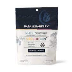 Papa & Barkley - Papa & Barkley - Blackberry Elderberry 2:4:1 CBN Gummies