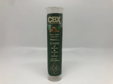 CBX - Thicc Mint Cookies .75g Preroll