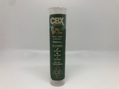 CBX - Thicc Mint Cookies .75g Preroll