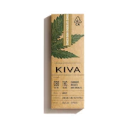 Kiva - Ginger Dark Chocolate Bar 1:1 100mg