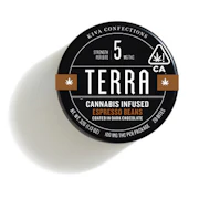 Terra - Espresso Beans Dark Chocolate Bites 100mg
