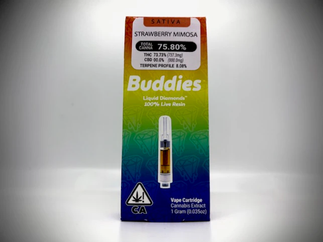 Buddies - Buddies - Strawberry Mimosa Live Resin Liquid Diamonds 1g