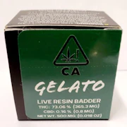 Moxie - Gelato Live Resin Badder .5g