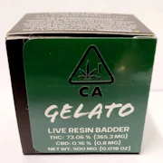 Moxie - Gelato Live Resin Badder .5g