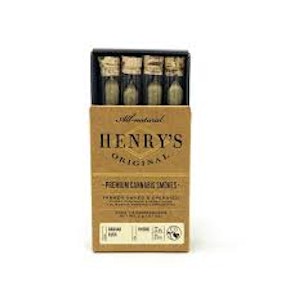 Henry's Original - Banana Kush Prerolls 4pk 2g