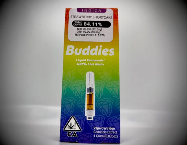 Buddies - Buddies - Strawberry Shortcake Live Resin Liquid Diamonds 1g