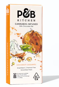 Papa & Barkley - Papa & Barkley - Coconut Caramel Kitchen Milk Chocolate Bar 100mg