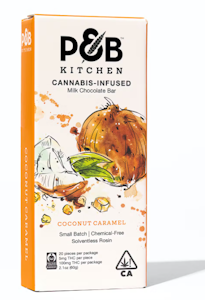 Papa & Barkley - Papa & Barkley - Coconut Caramel Kitchen Milk Chocolate Bar 100mg