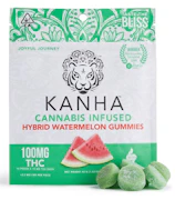 Kanha - G.A.D - Watermelon Gummies Hybrid 100mg