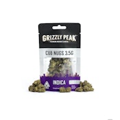 Grizzly Peak - Indica Cub Nugs 3.5g