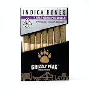 Grizzly Peak - Indica Bone Infused Prerolls 7pk  3.5g