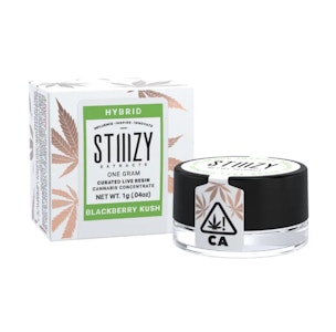STIIIZY - Stiiizy - Blackberry Pie Curated Live Resin Sauce 1g