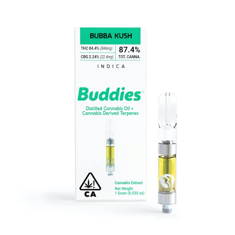 Buddies - Buddies - Bubba Kush CDT 1g