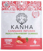 Kanha - G.A.D - Strawberry Gummies Indica 100mg