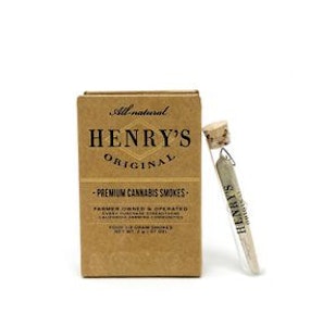 Henry's Original - Henry's Original - Bananas Prerolls 4pk 2g