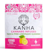 Kanha - Pink Lemonade Gummies Indica 100mg