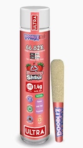 Doodlez - ULTRA 1.40g Single - Ultra Potent Strawberry Slushie Preroll