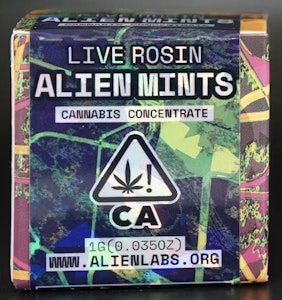 Alien Labs - Alien Mints - Kalya X Alien Labs - Hash Rosin