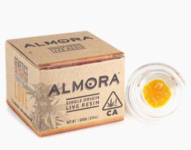 Almora - Blueberry Kush Live Resin Sugar - 1g Jar