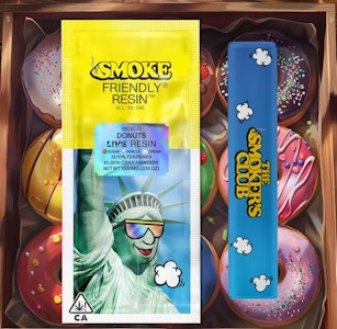 Friendly Brand - Friendly Brand x The Smoker's Club | Donuts - Indica | 1g Live Resin