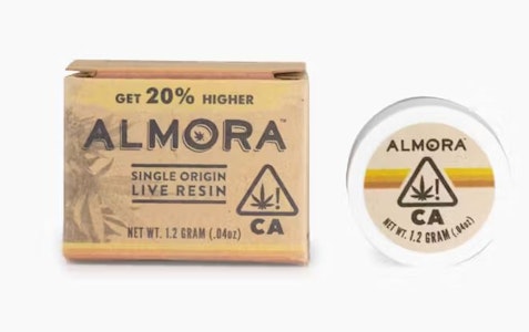 Almora - Governmint Oasis Live Resin Badder - 1.2g Jar