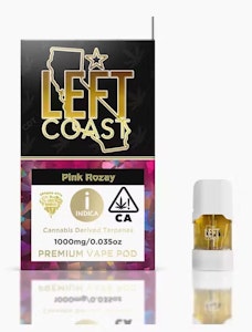 LEFT COAST - Pink Rozay - CDT Premium 1G Pod