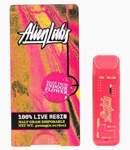 Alien Labs - Xeno - All In One Disposable Vape - Half Gram