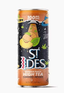 ST IDES - ST IDES - GEORGIA PEACH | 12OZ HIGH TEA 100MG