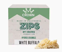Zips by Crown White Buffalo Crumble