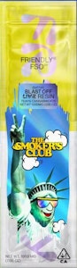 Friendly Brand - Friendly Brand x The Smoker's Club | Blast Off - Sativa | 1g Live Resin FSO