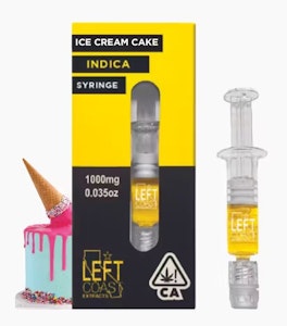 LEFT COAST - Ice Cream Cake - Premium THC Syringe 1G