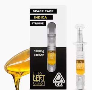 LEFT COAST - Space Face -live resin syringe
