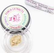 Punch - Live Rosin - Garlic Cookiez - Badder - Tier 3