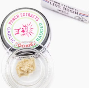Punch Edibles & Extracts - Punch - Live Rosin - Garlic Cookiez - Badder - Tier 3
