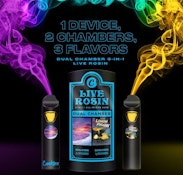 Cookies - 1G Live Rosin Dual Chamber - Purple Sand / Lemon DogShit