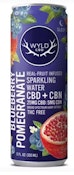 Blueberry Pomegranate CBD:CBN Sparkling Water | 25mg:5mg